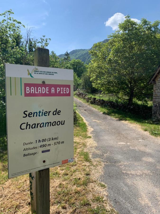 La Voutee 5 Epis Avec Bain Finlandais Prive Au Manoir Du Charme Gorges Du Tarn Bed & Breakfast Quezac  Ngoại thất bức ảnh