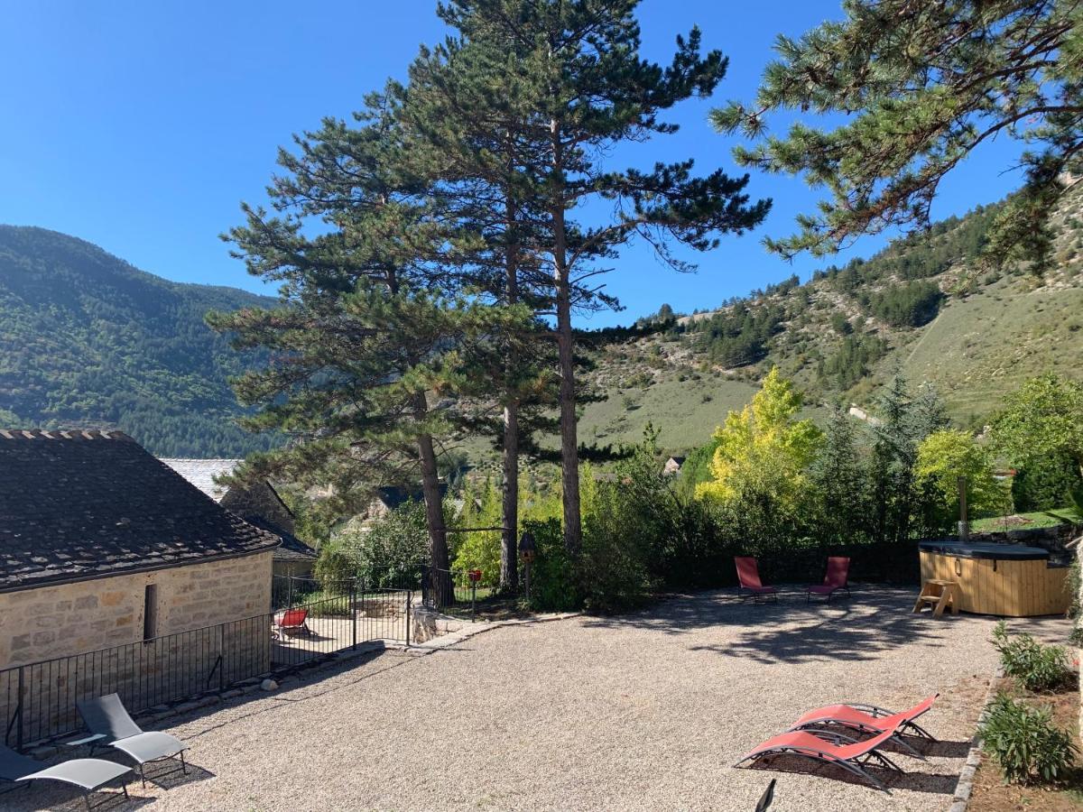 La Voutee 5 Epis Avec Bain Finlandais Prive Au Manoir Du Charme Gorges Du Tarn Bed & Breakfast Quezac  Ngoại thất bức ảnh