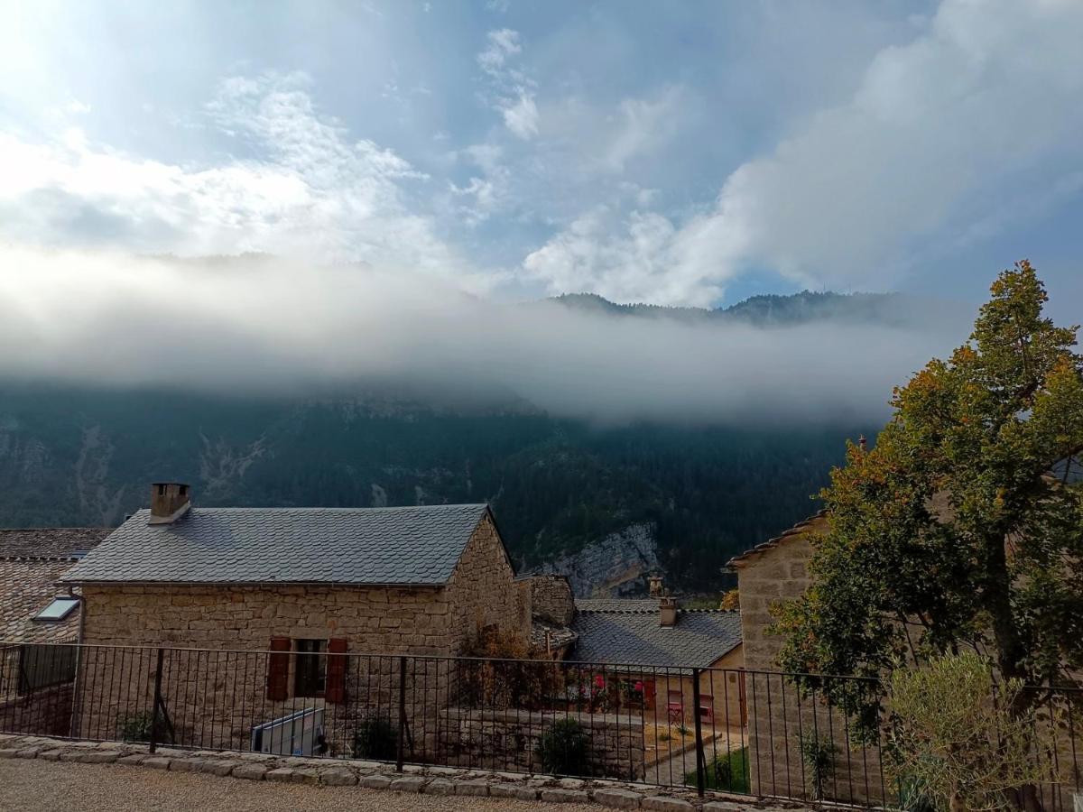 La Voutee 5 Epis Avec Bain Finlandais Prive Au Manoir Du Charme Gorges Du Tarn Bed & Breakfast Quezac  Ngoại thất bức ảnh
