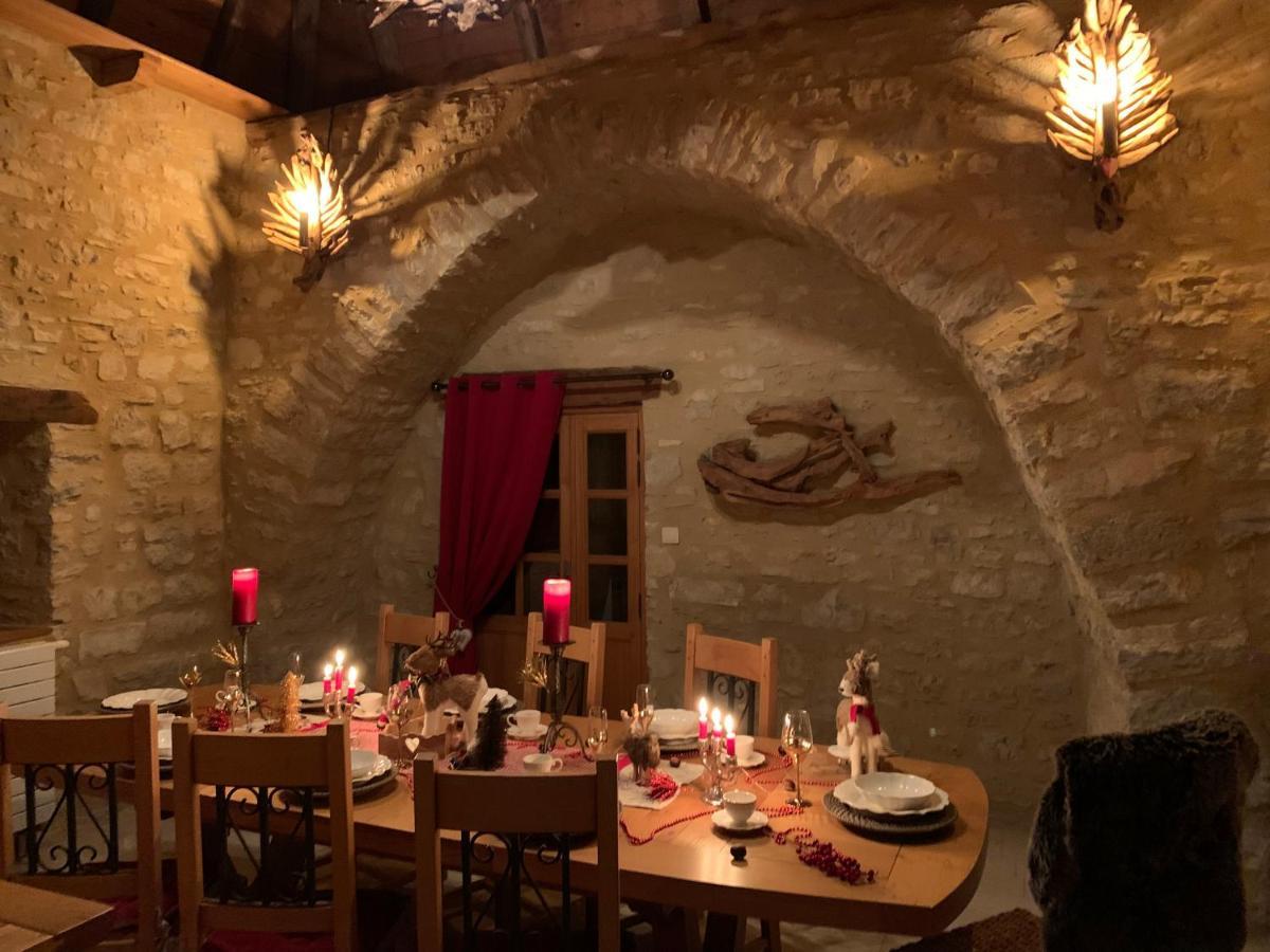 La Voutee 5 Epis Avec Bain Finlandais Prive Au Manoir Du Charme Gorges Du Tarn Bed & Breakfast Quezac  Ngoại thất bức ảnh