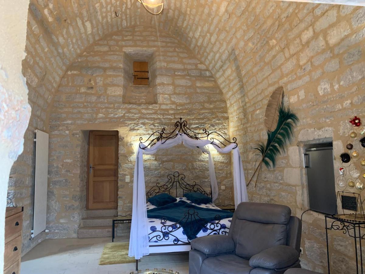 La Voutee 5 Epis Avec Bain Finlandais Prive Au Manoir Du Charme Gorges Du Tarn Bed & Breakfast Quezac  Ngoại thất bức ảnh