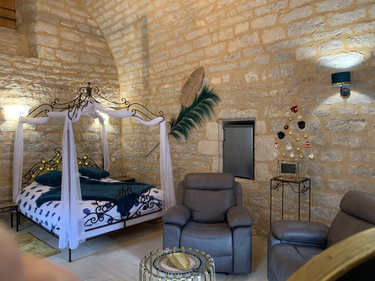 La Voutee 5 Epis Avec Bain Finlandais Prive Au Manoir Du Charme Gorges Du Tarn Bed & Breakfast Quezac  Ngoại thất bức ảnh